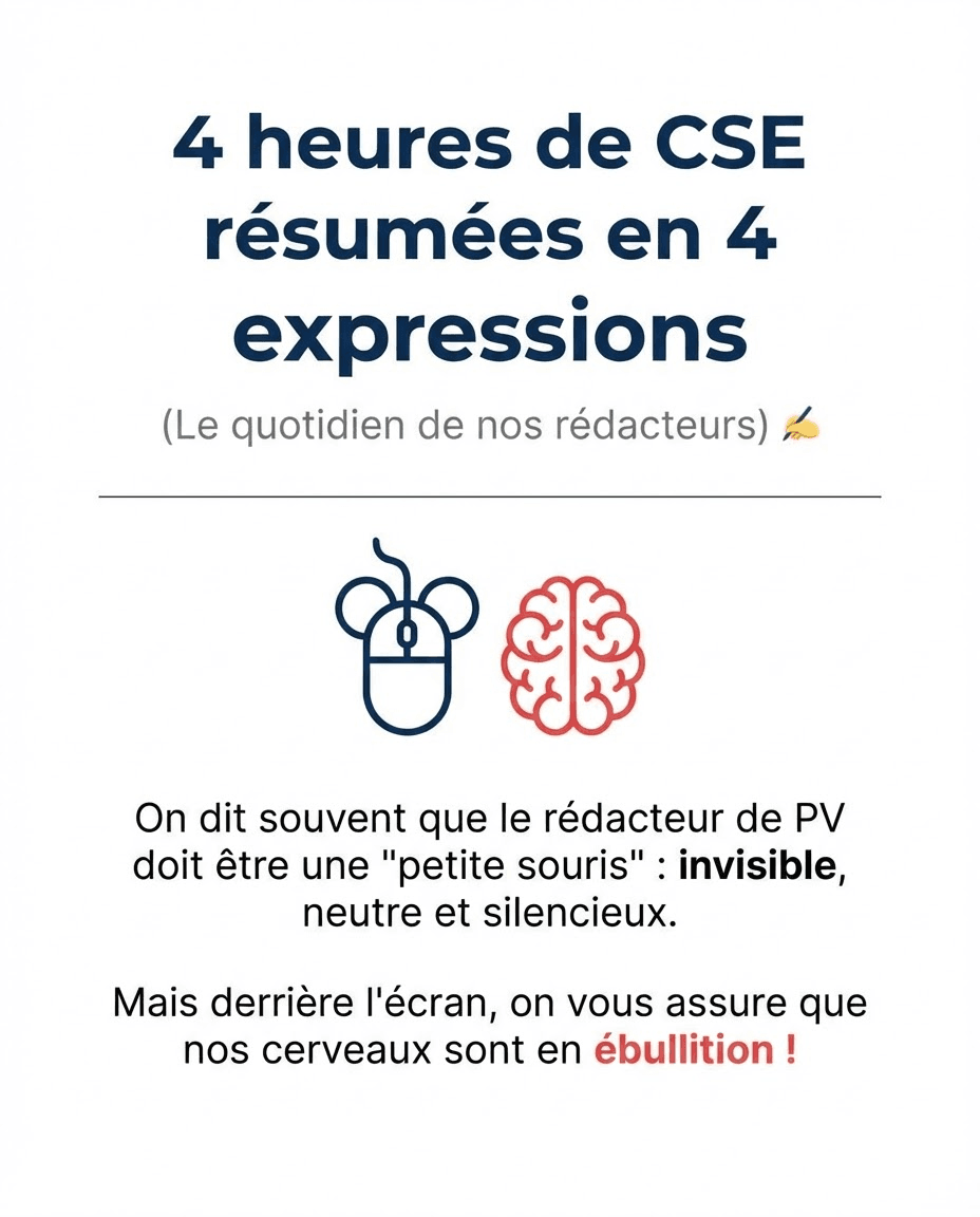 Vis ma vie de Scribe : Ce que vos enregistrements nous font vivre (avec humour)