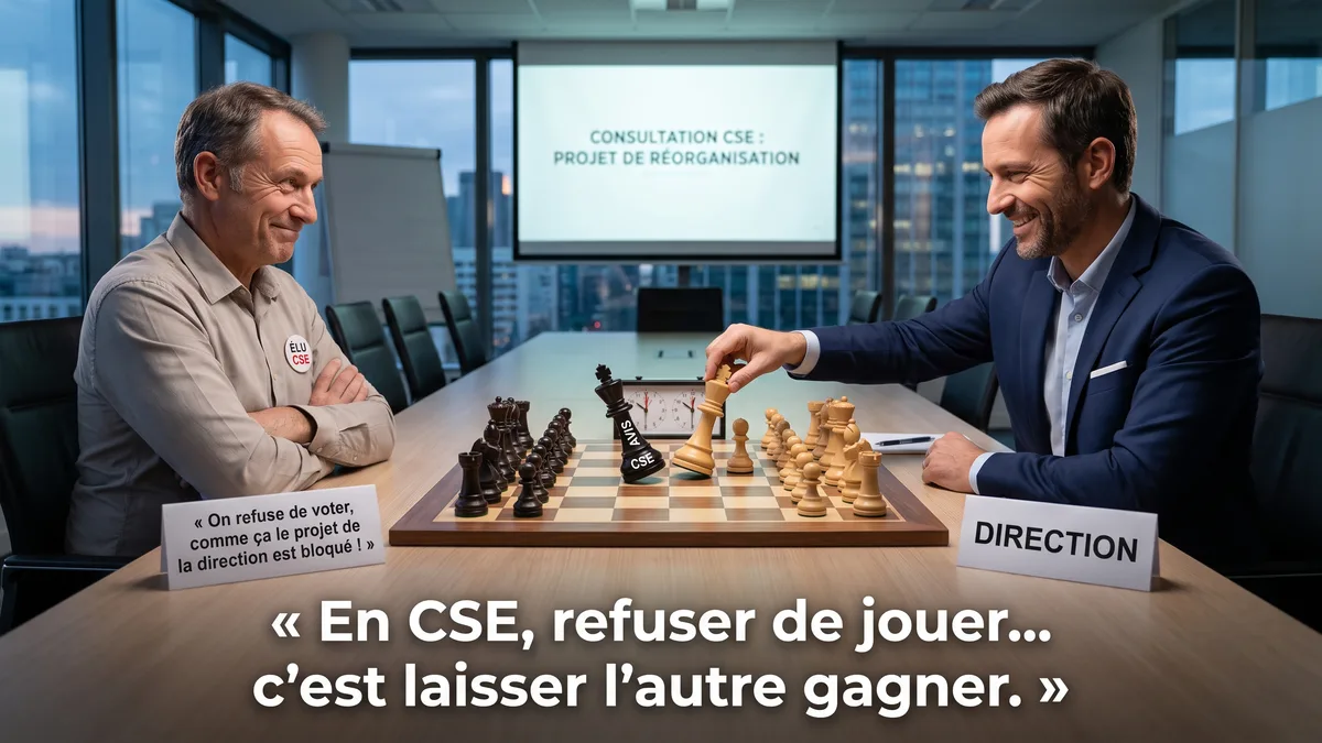 Consultation CSE et "Grève du Vote" : Pourquoi le Silence de l'Instance est une Erreur Stratégique Majeure ?