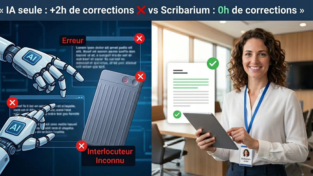 Rédaction des PV de CSE : Pourquoi la présence physique d'un scribe surclasse l'enregistrement (et les avocats)